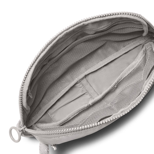 Grey nurse bag with pocket for scissors