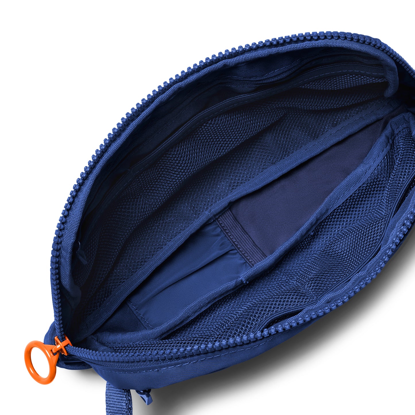 Navy nurse bag with pocket for scissors 